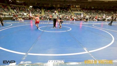 73 lbs Consi Of 16 #2 - Lyric Vieira, Graham Future Falcons vs Bentley Hughart, Raw Wrestling Club