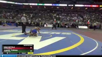 Quarterfinal - Gabriel Turman, Lincoln East vs Gino Rettele, Millard South