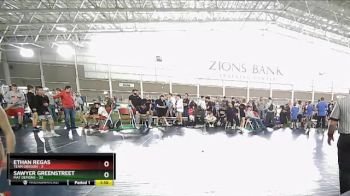 130 lbs Round 2 (4 Team) - Sawyer Greenstreet, Mat Demons vs Ethan Regas, Team Oregon