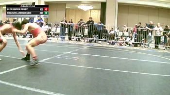 132 lbs Consi Of 32 #2 - Alexander Perez, Ncg vs Braelyn Arredondo, Jimenez Trained Academy