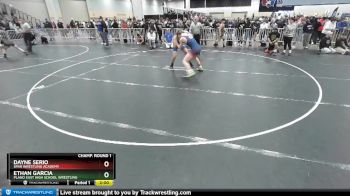 157 lbs Champ. Round 1 - Dayne Serio, SPAR Wrestling Academy vs Ethan Garcia, Plano East High School Wrestling