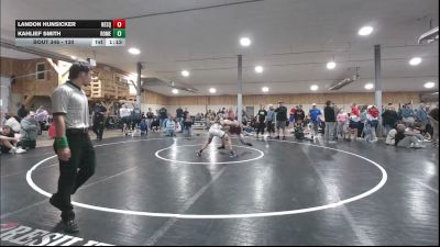 130 lbs Rr Rnd 2 - Landon Hunsicker, Nesquehoning vs Kahlief Smith, Rome