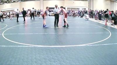 109 lbs Consi Of 32 #1 - Tristan Hartman, Badlands Elite vs Bridger Olsen, Syracuse WC