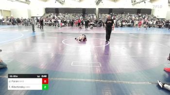 65-B lbs Consi Of 8 #1 - Jonathan Foran, Bayport-Blue Point vs Tyler Ribchinsky, All I See Is Gold Academy