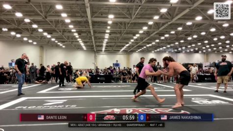 Dante Leon vs James Nakashima 2024 ADCC Dallas Open at the USA Fit Games
