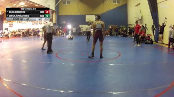 126 lbs Cons. Round 3 - Erick Camarillo, Elsinore vs Alek Ramirez, Laguna Beach