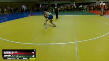 115 lbs Placement (4 Team) - Dominic Scully, STMA (St. Michael/Albertville) vs Gideon Muller, Pine Island