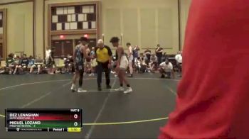 125 lbs Quarterfinals (8 Team) - Dez Lenaghan, Elite Wrestling vs Miguel Lozano, Prestige Revival