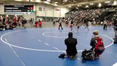 75 lbs Quarterfinal - Karter Thompson, NATF vs Hudson Klindt, Plains Elite
