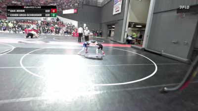 54 lbs Quarterfinal - Dax Jessie, Holmen Viking Wrestling Club vs Cohen Groh-Schroeder, Askren Wrestling Acadamy