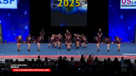 Flames Cheerleading - Rivals [2025 L5 International Open Small Coed Semis] 2025 The Cheerleading Worlds