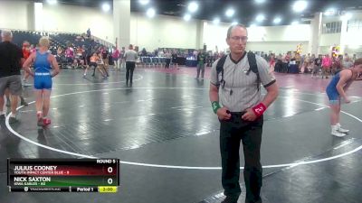 215 lbs Round 5 (6 Team) - Nick Saxton, Iowa Gables vs Julius Cooney, Youth Impact Center Blue