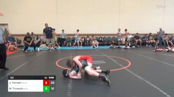 100 lbs Rr Rnd 3 - Jamison Forrest, K8 Compound vs Mike Trumpie, K8 Silo WC