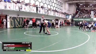 150 lbs Cons. Round 3 - Giovanni Zito, Solon vs Matty Toohey, Upper Arlington HS