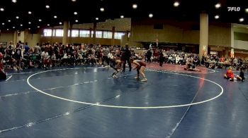 100 lbs 1st Place Match - Breanna Higgins, CCHS/ The Outsiders vs Natalie Beaumont, Halls Wrestling