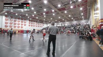 157 lbs Cons. Round 2 - Sam Mullen, Lake Catholic vs Dominick Brubaker, Perry