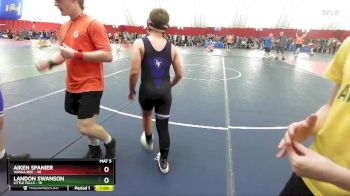 112-113 lbs Round 1 - Aiken Spanier, Waska/BBE vs Landon Swanson, Little Falls