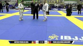 Pedro Lucas Sousa Cavalcante vs Matheus Pereira Da Silva 2025 Brasileiro Jiu-Jitsu IBJJF