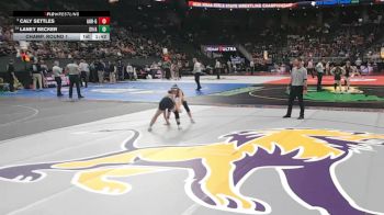 Champ. Round 1 - Caly Settles, Aurora vs Laney Becker, Southern Valley/Arapahoe