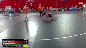 150 lbs Semis & Wb (16 Team) - Isaac Warnock, Olympia vs Garrison Byrnes, Waukon