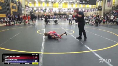 92 lbs Round 1 - Toby Skoglund, Iowa vs Zion Mogard, Central Iowa Wrestling Club /Team Intensity