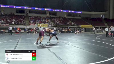 235 lbs Consi Of 8 #2 - Christopher Peters, Texas A&M vs Franco Fontela, Dubuque WC