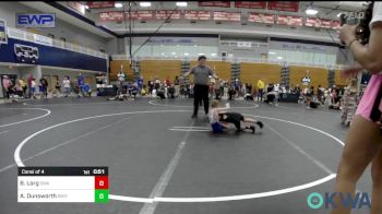 58 lbs Consi Of 4 - Braxton Lorg, Shelton Wrestling Academy vs Aiden Dunsworth, Smith Wrestling Academy