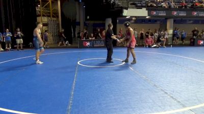 140 lbs Cons. Sub-quarters - Aydin Sayyad, Tiger Tough Wrestling Club vs Kooper Kovnesky, Headwaters Wrestling Academy