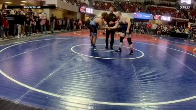 275 lbs Cons. Semi - Nathan Willoughby, Montana Disciples vs John Grosulak, Billings Wrestling Club
