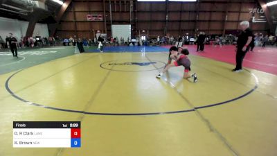 132 kg Final - Owen R Clark, Lansing vs Kaige Brown, New Zealand