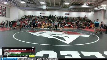 115 lbs Champ. Round 1 - Jennifer Camarena-Martinez, Skyview vs Anyanca Umberger, NORTHFIELD