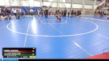 78 lbs Champ. Round 2 - Hunter Hoagland, Mat Sense Wrestling vs Garen Johnson, FordDynastyWrestlingClub