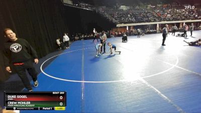 56 lbs Quarterfinal - Duke Gogel, Iowa vs Crew Mohler, Moen Wrestling Academy