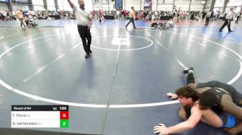 145 lbs Round Of 64 - Frank Florio, VA vs Bronson Hertenstein, OH