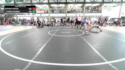 172-191 lbs Cons. Round 2 - Caden Pfleger, Collinsville Wrestling Club vs Nathan Vogler, Reed Custer
