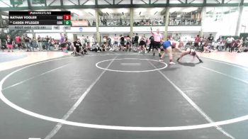 172-191 lbs Cons. Round 2 - Caden Pfleger, Collinsville Wrestling Club vs Nathan Vogler, Reed Custer