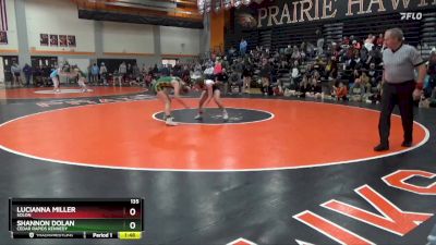 135 lbs Cons. Round 2 - Shannon Dolan, Cedar Rapids Kennedy vs Lucianna Miller, Solon