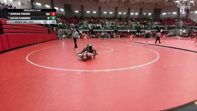 285 lbs Champ. Round 1 - JORDAN FISHER, Euless Trinity vs Jacob Ramirez, Grand Prairie