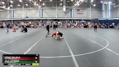 64 lbs Round 1 (4 Team) - Logan Vallalla, Mat Assassins Black vs Cruz Astorino, U2 Uprising Black