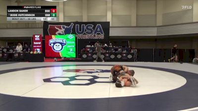 98 lbs Cons. Sub-semis - Landon Baker, Bad Karma Wrestling Club vs Bode Hutchinson, Grand Rapids Area Wrestling