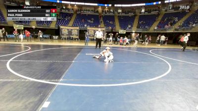 56 lbs Consy 5 - Aaron Glennon, Exeter Twp vs Paul Pons, Wallenpaupack