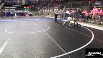 73 lbs Cons. Round 2 - Rylee Stringer, Marion vs Owen Pfeifer, Hays WC