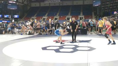 100 lbs Cons. Rd Of 16 - Jaxon Jundt, Missouri vs Gavin Boller, Michigan