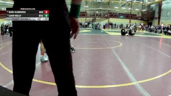 165 lbs Champ. Round 3 - Sam Almedina, Wyoming Seminary (PA) vs Liam Kelly, Mount Carmel
