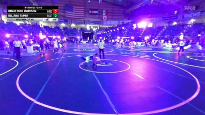 109 lbs Round Of 16 - Brayleigh Johnson, Queens Of Mayhem vs Elliana Taper, Beatrice WC