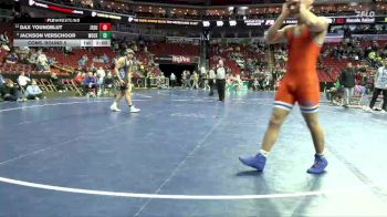 1A-190 lbs Cons. Round 5 - Dax Youngblut, Jesup vs Jackson Verschoor, Woodbury Central