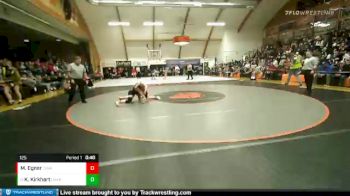 125 lbs Cons. Semi - Kaili Kirkhart, Oakridge vs Miah Egner, Crescent Valley