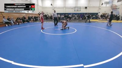 124 lbs Champ. Round 3 - Jeremiah Hernandez, Independence (Bakersfield) vs Christopher Anderson, Liberty