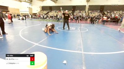 115-H lbs Round Of 16 - Maxwell Griffin, Frost Gang vs Jaxon Zalepka, Elite Wrestling