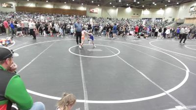 54 lbs Quarterfinal - Remi Maldonado, Fallon Outlaws WC vs Peyton Bettencourt, Orland Wrestling